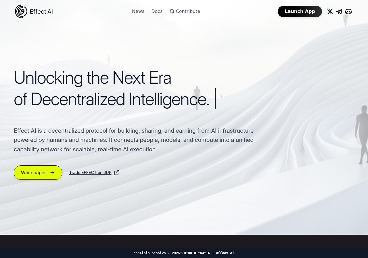 https://effect.ai/ homepage - 2026-10-08 01:53:16
