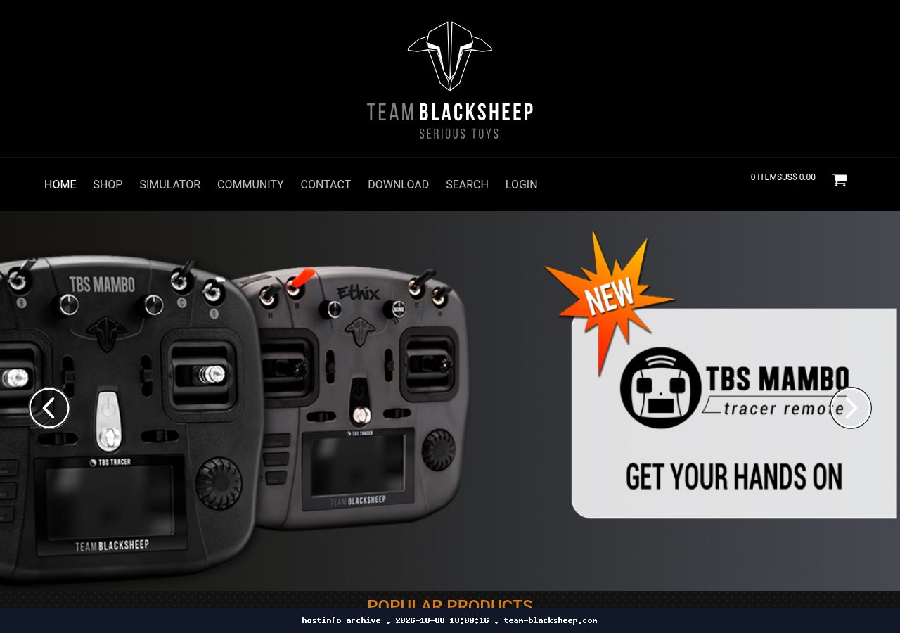 https://team-blacksheep.com/ homepage - 2026-10-08 18:00:16